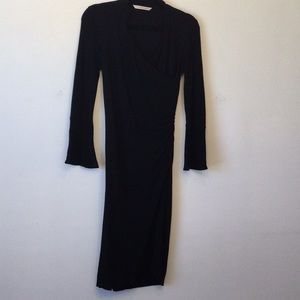 Diane Von Furstenberg Black Dress - image 1